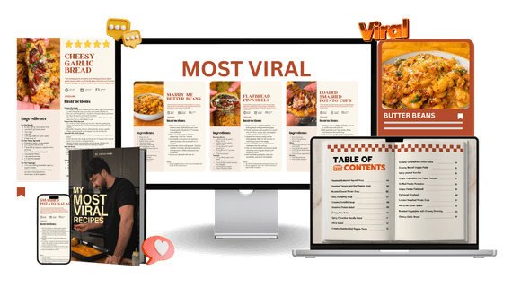 My Most Viral Recipes digital preview
